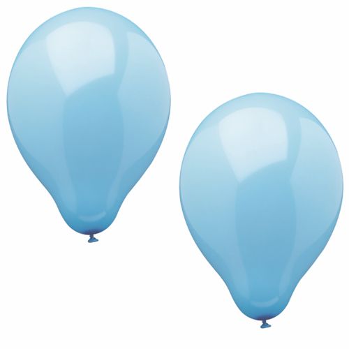 Ballonger - Blå/Ljusblå, 10 pack